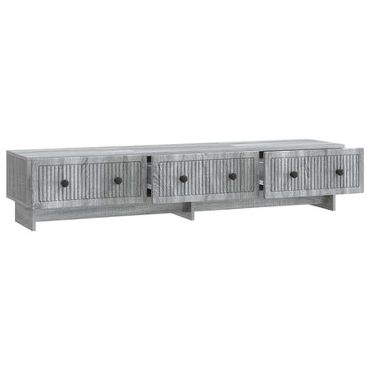 TV-kast met lade Grijs sonoma 147 x 34,5 x 30 cm Bewerkt hout
