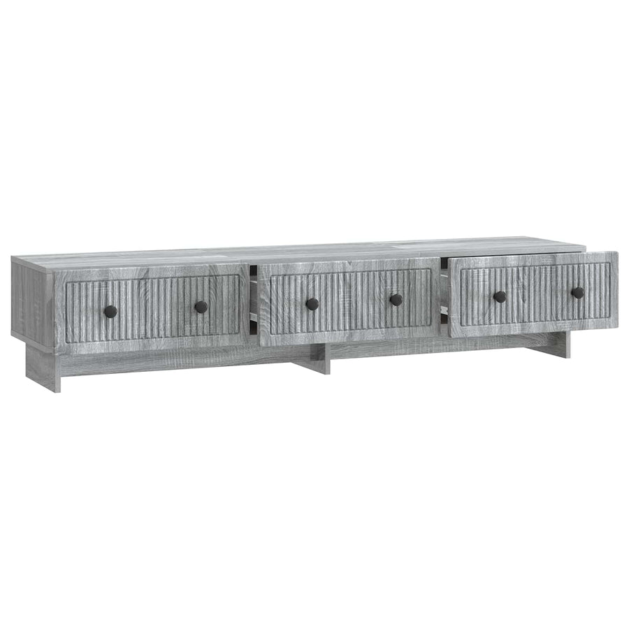 TV-kast met lade Grijs sonoma 147 x 34,5 x 30 cm Bewerkt hout