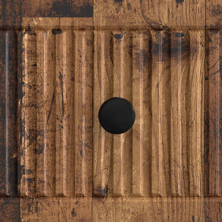 TV-kast met lade Oud hout 147 x 34,5 x 30 cm Bewerkt hout