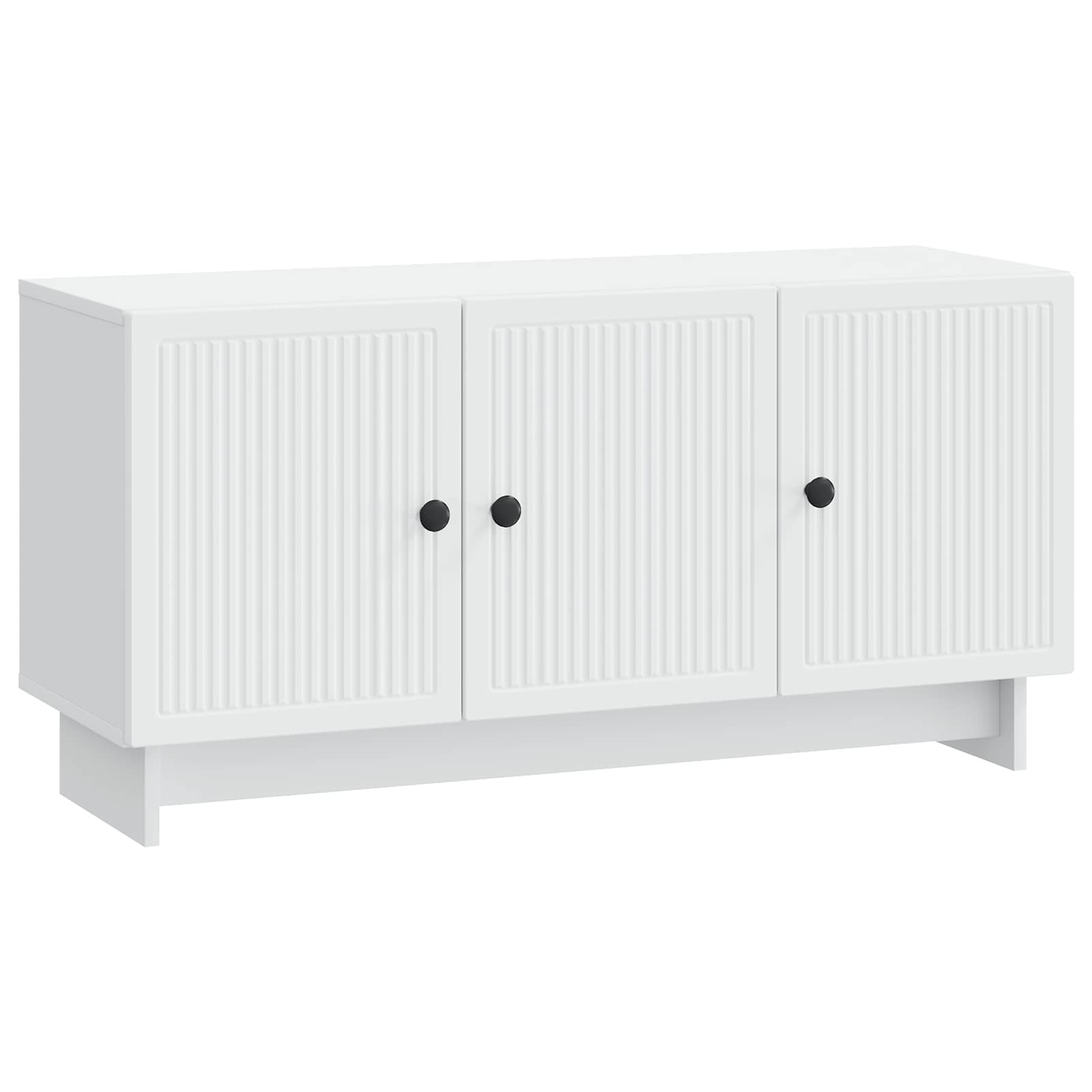 TV-kast Wit 99 x 34,5 x 50 cm Bewerkt hout