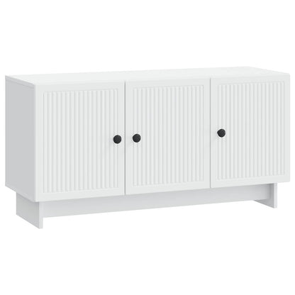TV-kast Wit 99 x 34,5 x 50 cm Bewerkt hout