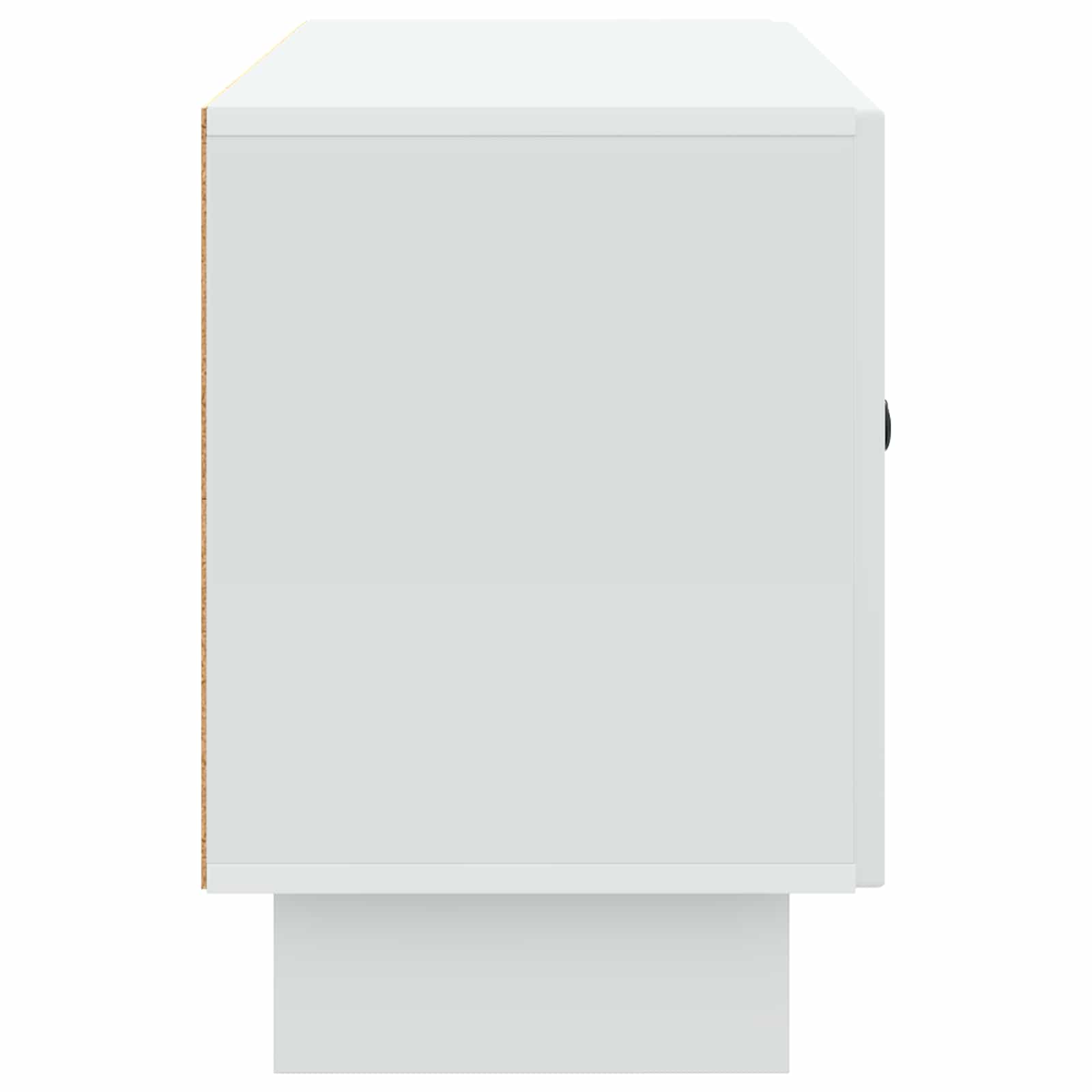 TV-kast Wit 99 x 34,5 x 50 cm Bewerkt hout