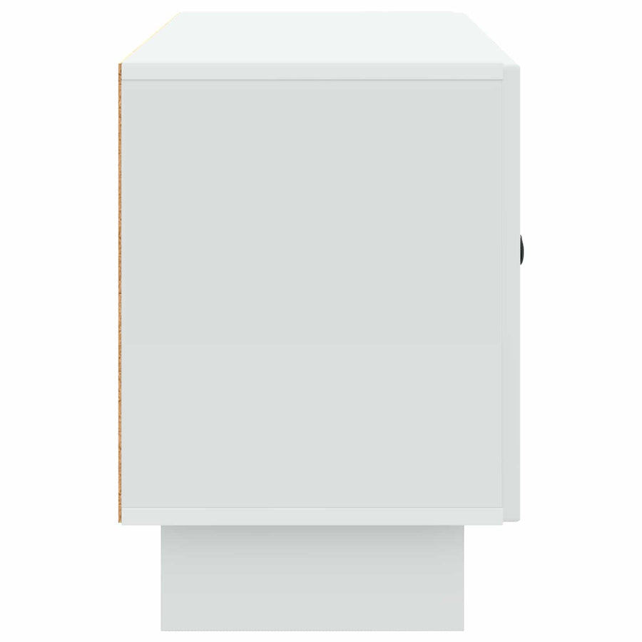 TV-kast Wit 99 x 34,5 x 50 cm Bewerkt hout