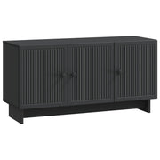TV-kast 99x34,5x50 cm zwart bewerkt hout