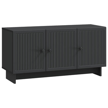TV-kast Zwart 99 x 34,5 x 50 cm Bewerkt hout