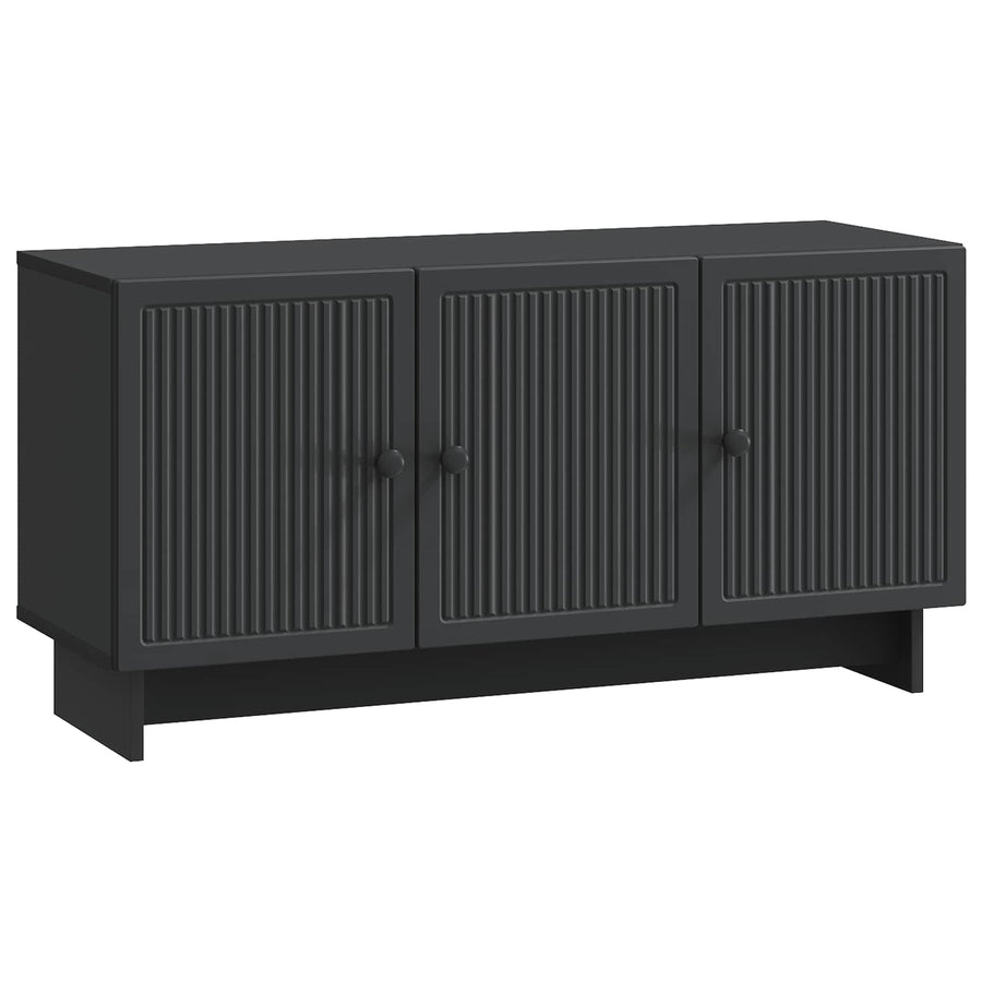 TV-kast Zwart 99 x 34,5 x 50 cm Bewerkt hout