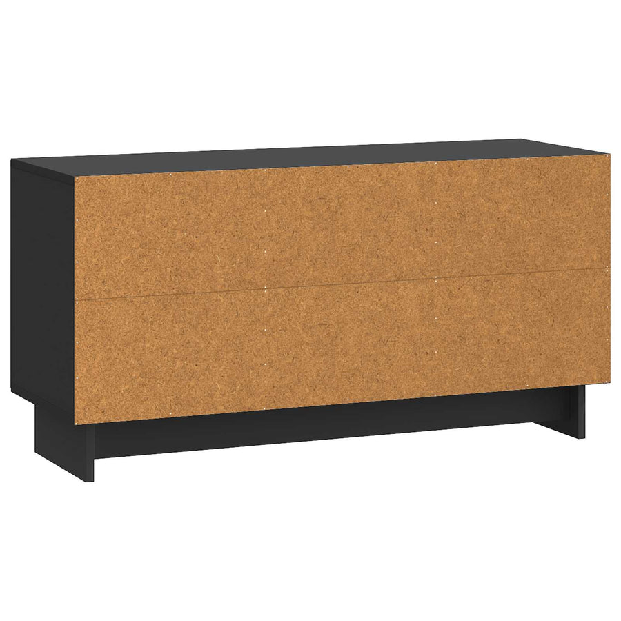 TV-kast Zwart 99 x 34,5 x 50 cm Bewerkt hout