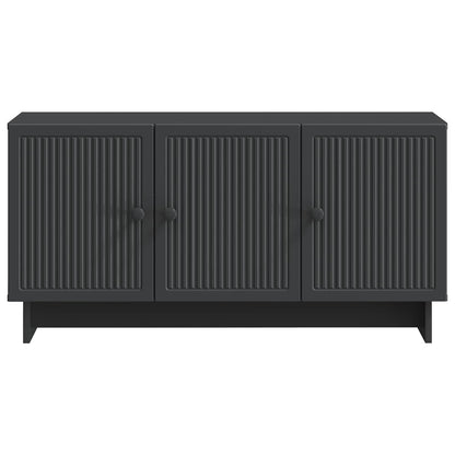 TV-kast Zwart 99 x 34,5 x 50 cm Bewerkt hout