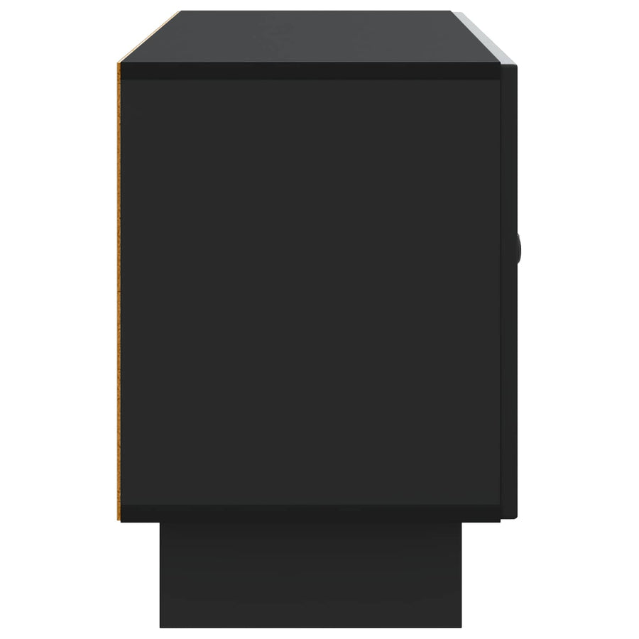TV-kast Zwart 99 x 34,5 x 50 cm Bewerkt hout