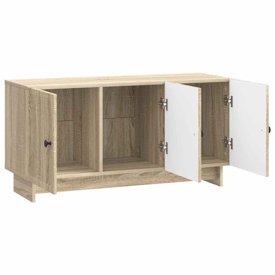 TV-kast Sonoma Eiken 99 x 34,5 x 50 cm Bewerkt hout