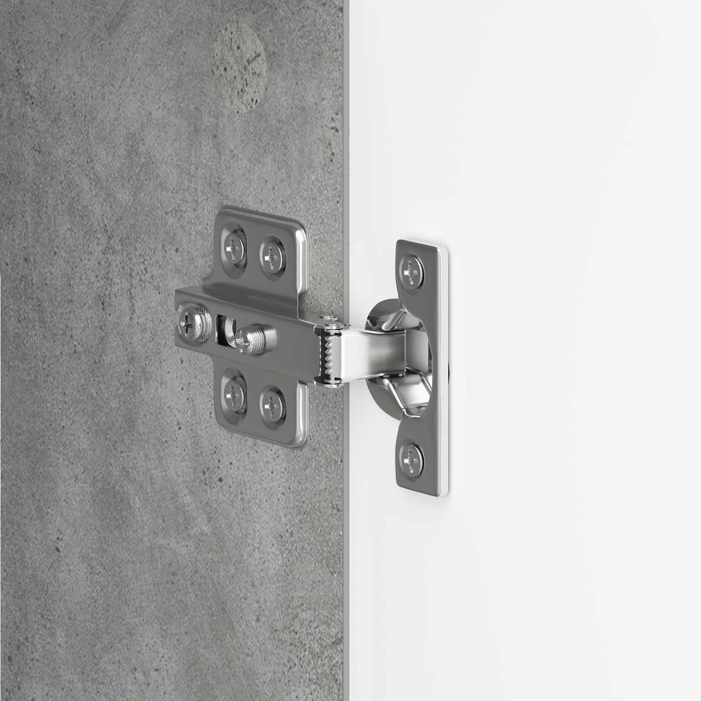 TV-kast Betongrijs 99 x 34,5 x 50 cm Bewerkt hout