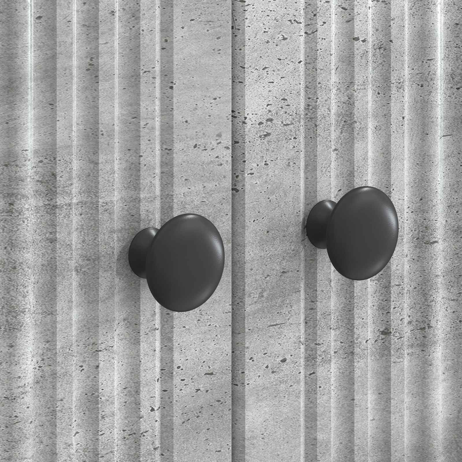 TV-kast Betongrijs 99 x 34,5 x 50 cm Bewerkt hout