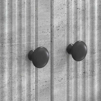 TV-kast Betongrijs 99 x 34,5 x 50 cm Bewerkt hout
