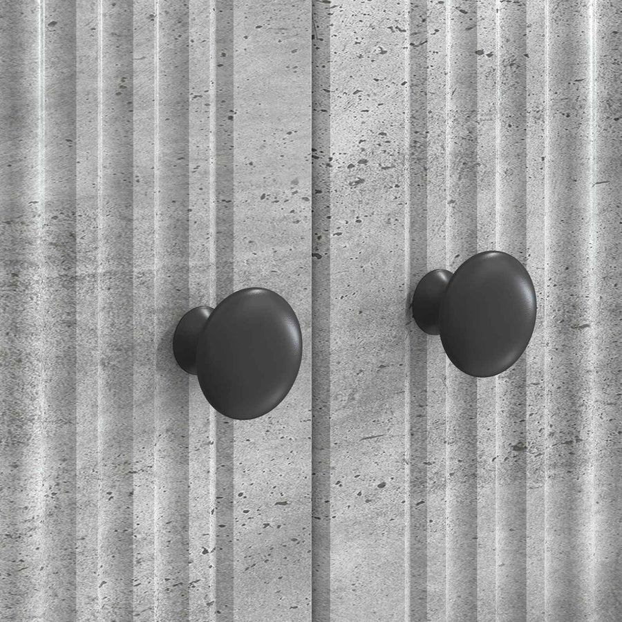 TV-kast Betongrijs 99 x 34,5 x 50 cm Bewerkt hout