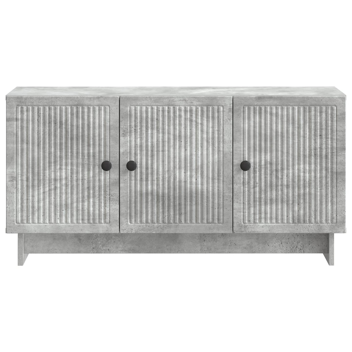 TV-kast Betongrijs 99 x 34,5 x 50 cm Bewerkt hout