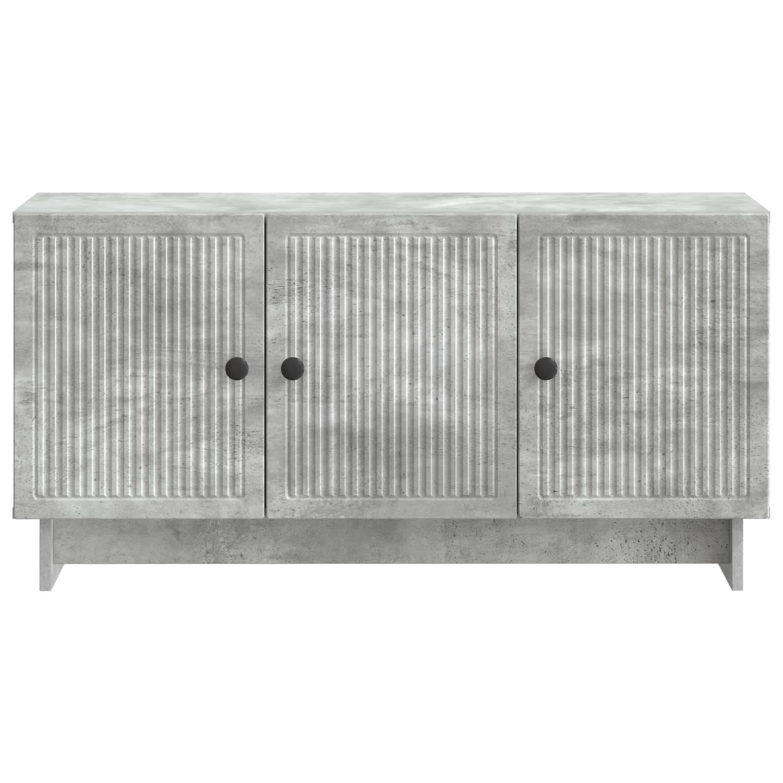 TV-kast Betongrijs 99 x 34,5 x 50 cm Bewerkt hout