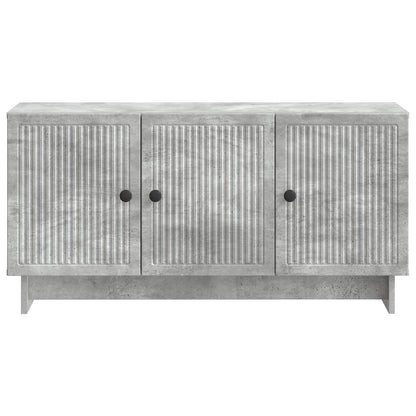 TV-kast Betongrijs 99 x 34,5 x 50 cm Bewerkt hout