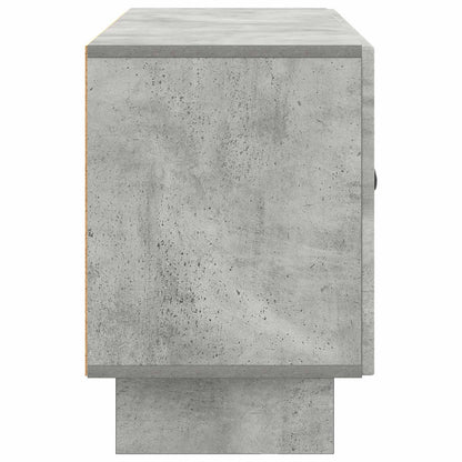 TV-kast Betongrijs 99 x 34,5 x 50 cm Bewerkt hout