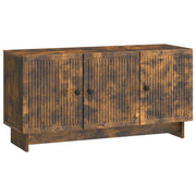 TV-kast gerookt eiken 99x34,5x50 cm