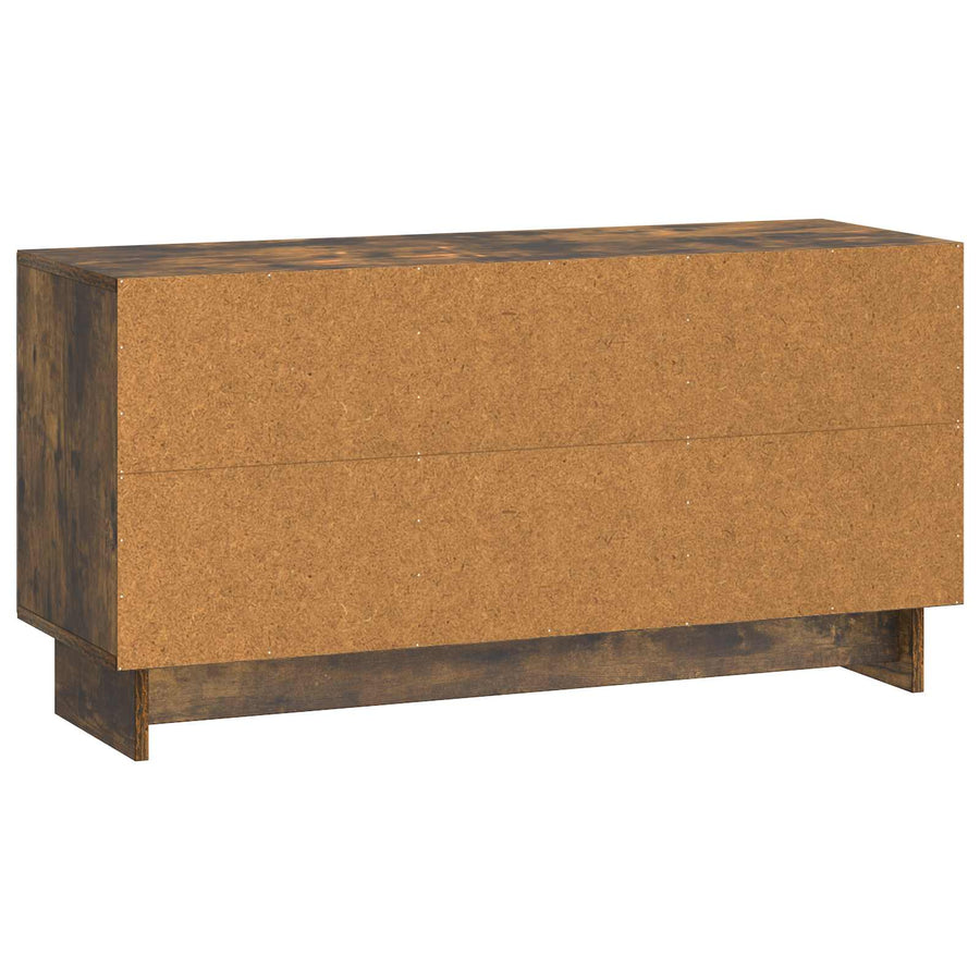 TV-kast Gerookt eiken 99 x 34,5 x 50 cm Bewerkt hout
