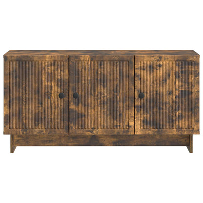 TV-kast Gerookt eiken 99 x 34,5 x 50 cm Bewerkt hout