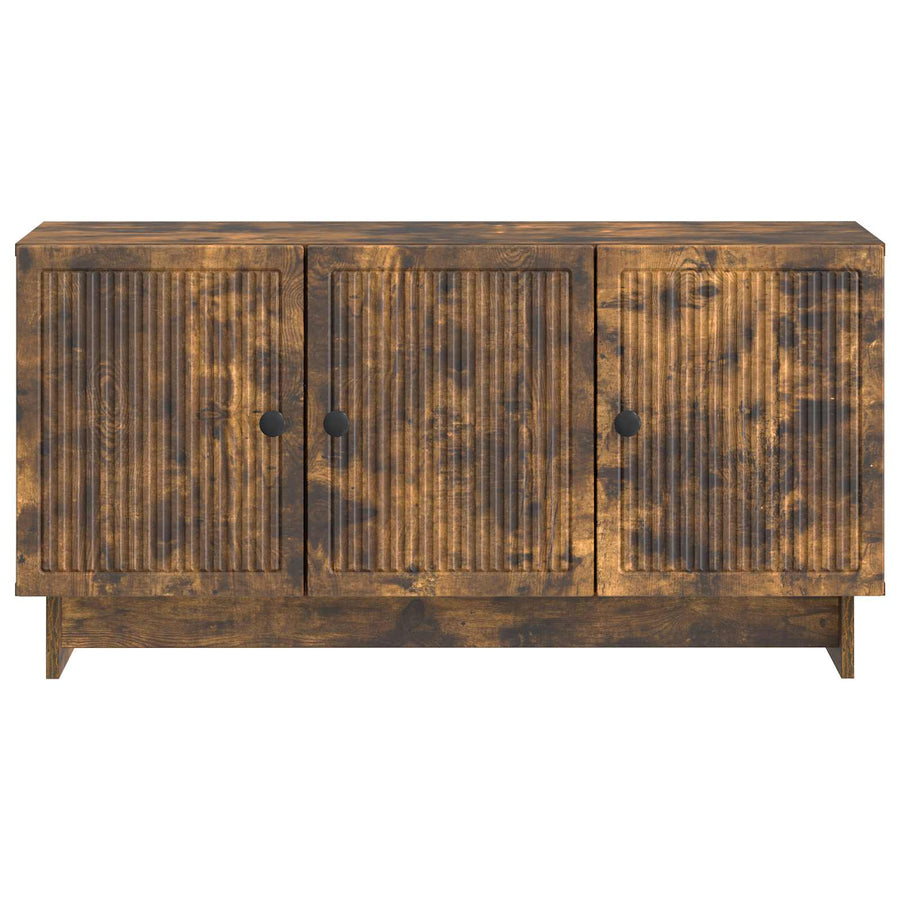 TV-kast Gerookt eiken 99 x 34,5 x 50 cm Bewerkt hout