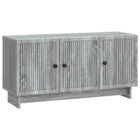 TV-kast 99x34,5x50 cm grijs sonoma