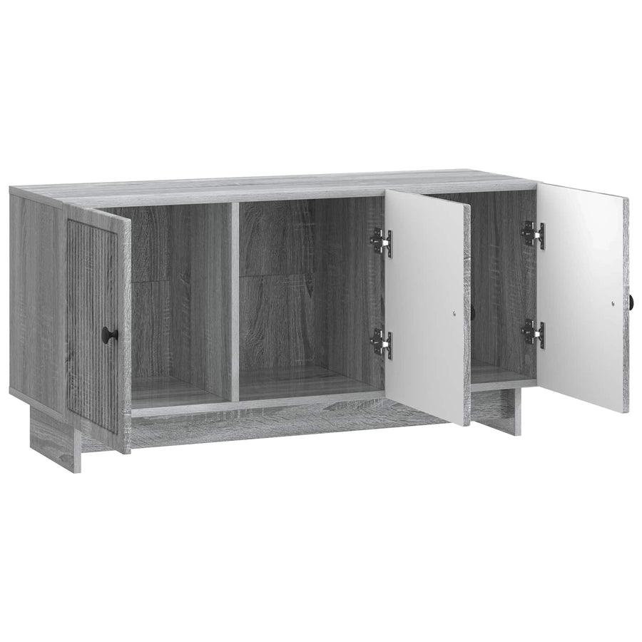 TV-kast Grijs sonoma 99 x 34,5 x 50 cm Bewerkt hout
