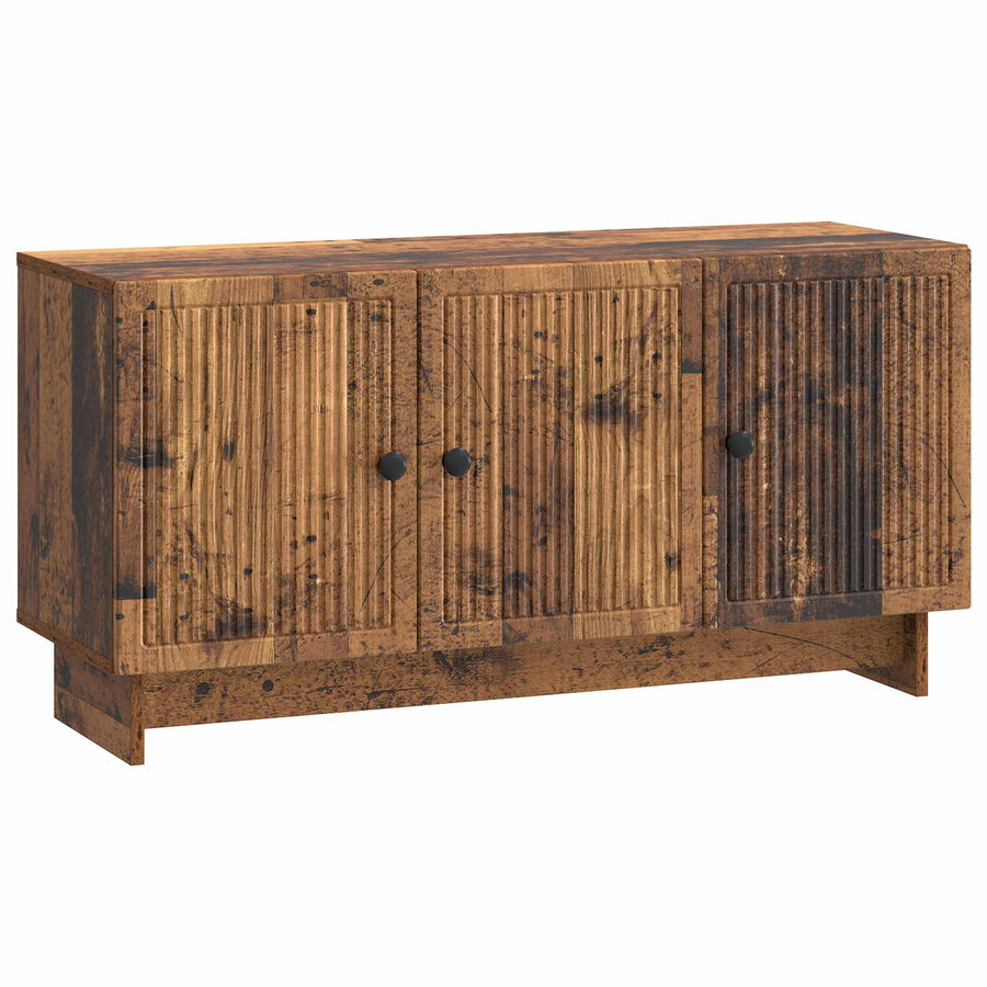 TV-kast Oud hout 99 x 34,5 x 50 cm Bewerkt hout
