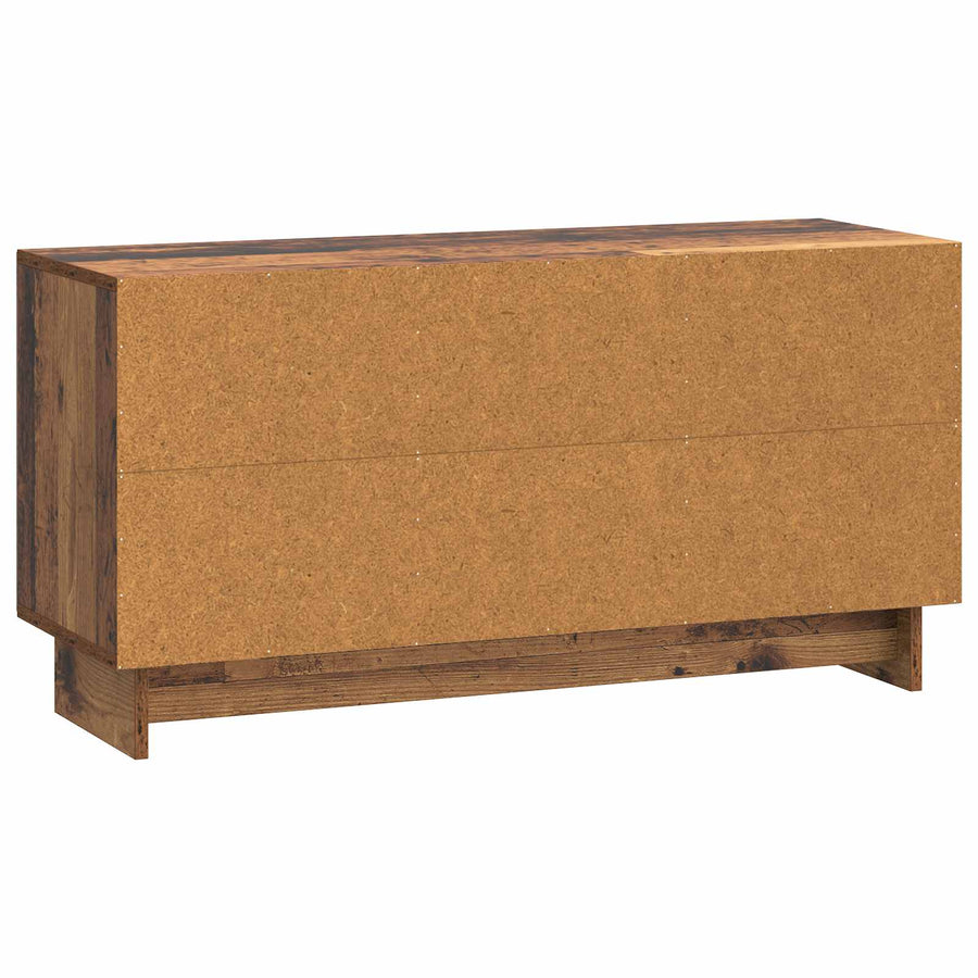 TV-kast Oud hout 99 x 34,5 x 50 cm Bewerkt hout