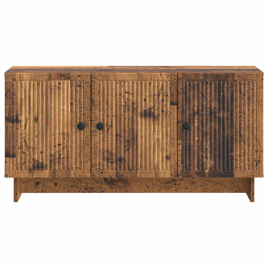 TV-kast Oud hout 99 x 34,5 x 50 cm Bewerkt hout