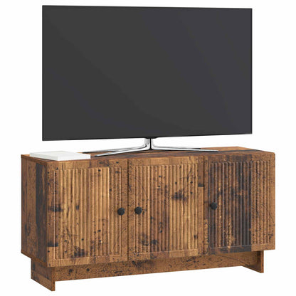 TV-kast Oud hout 99 x 34,5 x 50 cm Bewerkt hout