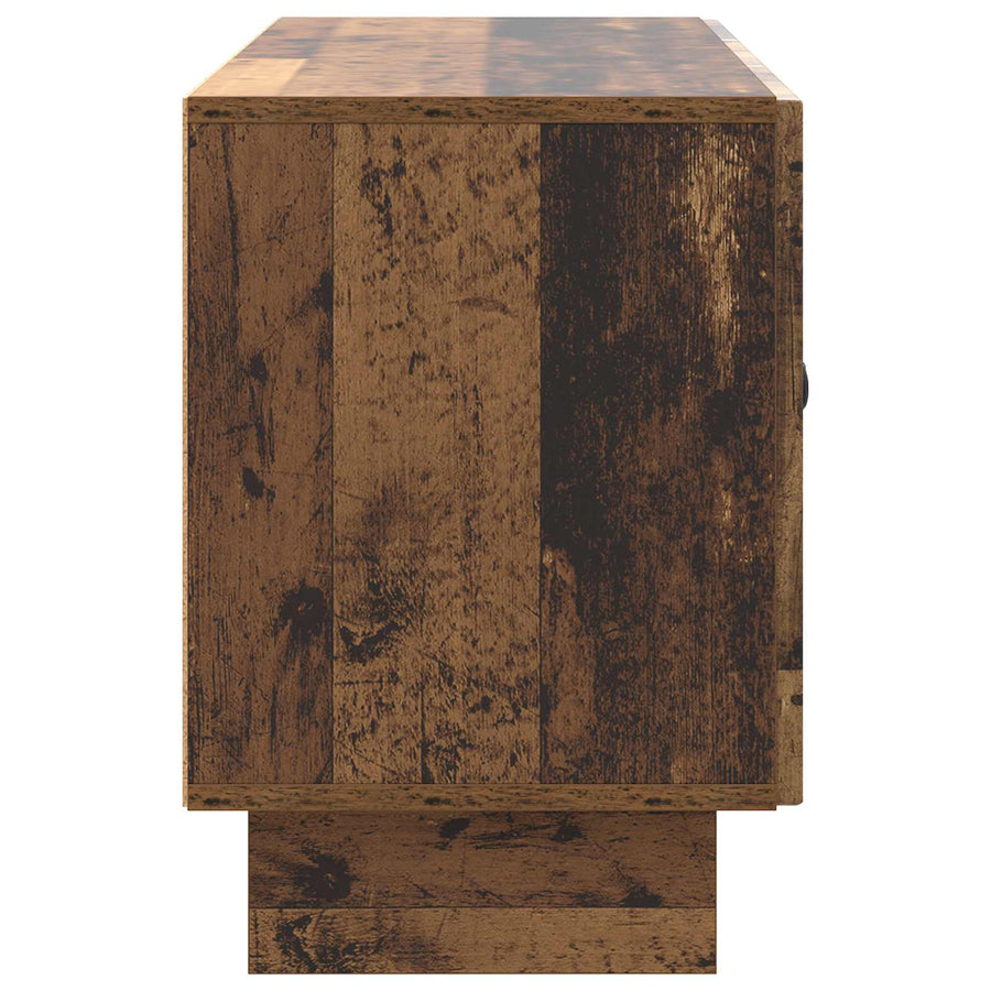 TV-kast Oud hout 99 x 34,5 x 50 cm Bewerkt hout