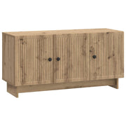 Tv-kast 99x34,5x50 cm bewerkt hout