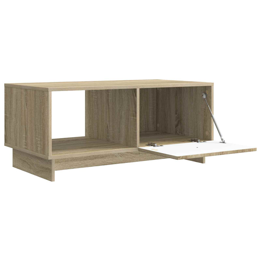Salontafel Sonoma Eiken 90 x 50 x 40 cm Bewerkt hout