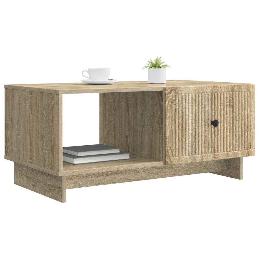 Salontafel Sonoma Eiken 90 x 50 x 40 cm Bewerkt hout