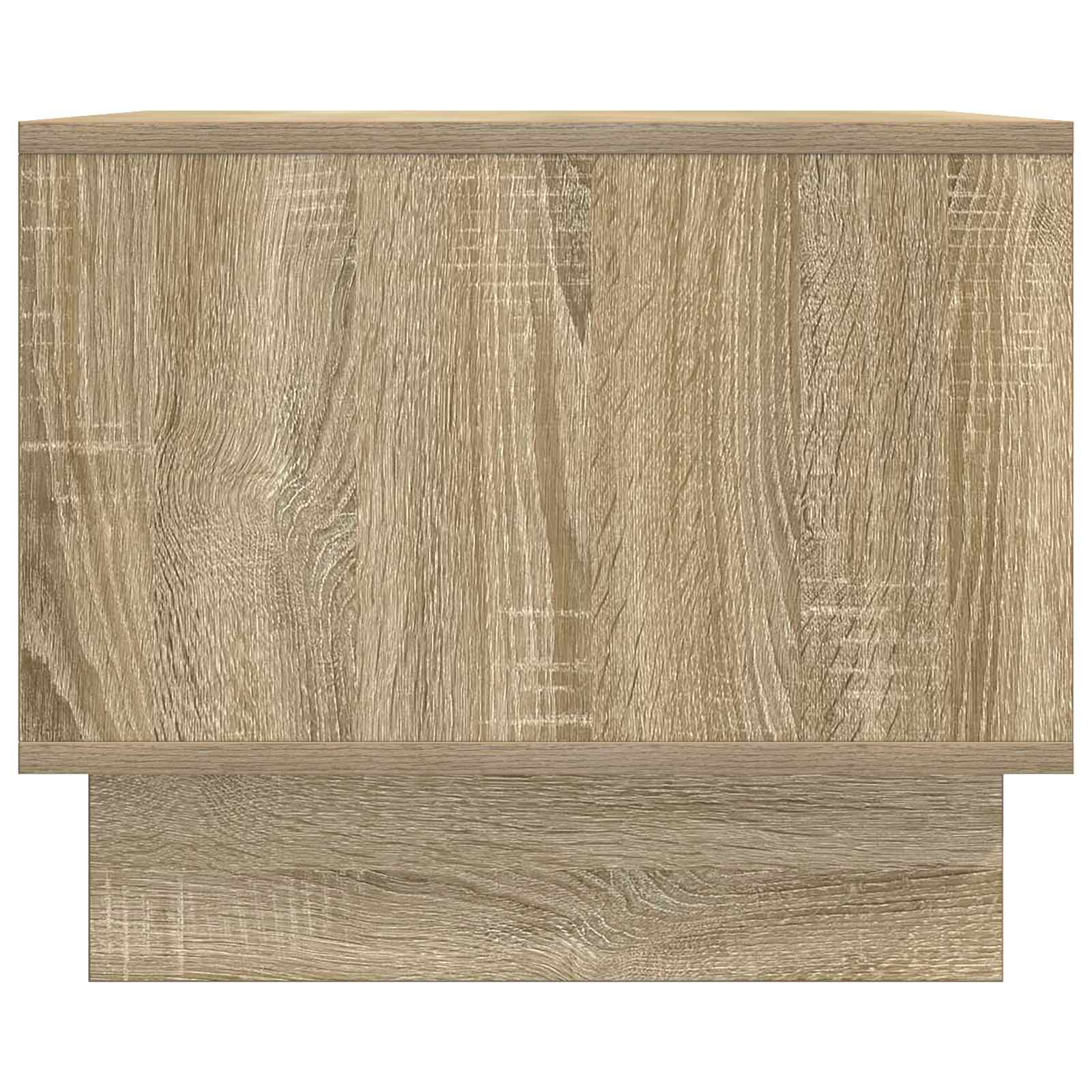 Salontafel Sonoma Eiken 90 x 50 x 40 cm Bewerkt hout