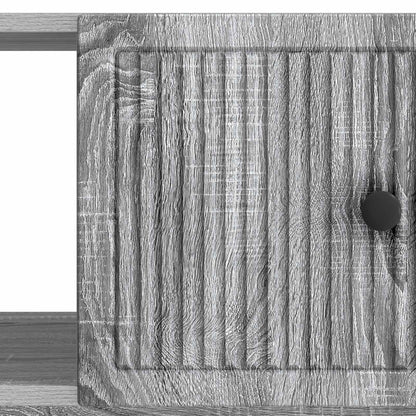 Salontafel Grijs sonoma 90 x 50 x 40 cm Bewerkt hout