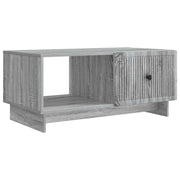 Salontafel grijs sonoma 90x50x40 cm bewerkt hout