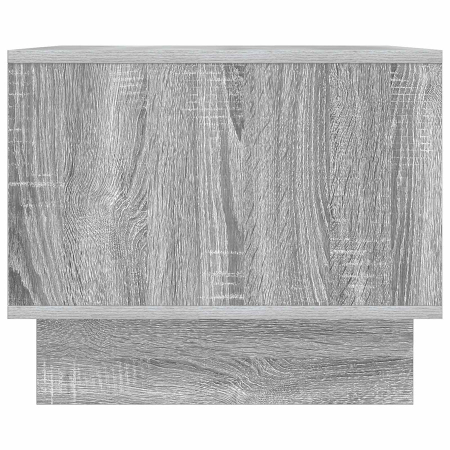 Salontafel Grijs sonoma 90 x 50 x 40 cm Bewerkt hout