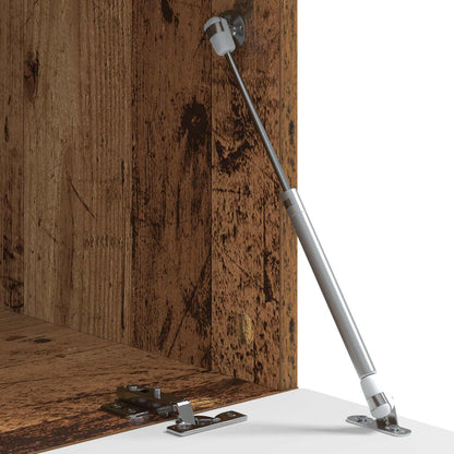 Salontafel Oud hout 90 x 50 x 40 cm Bewerkt hout