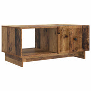 Salontafel 90x50x40 cm oud hout bewerkt hout