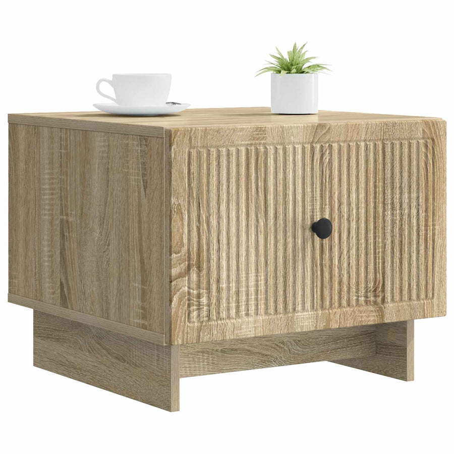 Salontafel met lade Sonoma Eiken 49 x 50 x 40 cm Bewerkt hout