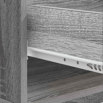 Salontafel met lade Grijs sonoma 49 x 50 x 40 cm Bewerkt hout