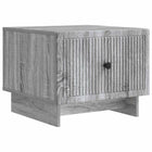 Salontafel 49x50x40 cm grijs sonoma bewerkt hout met lade