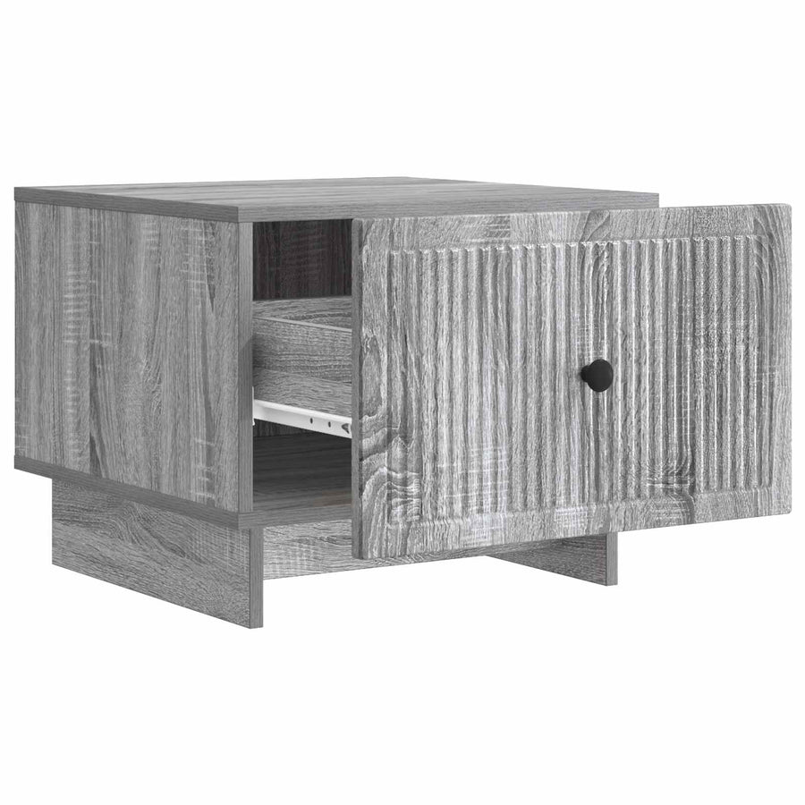 Salontafel met lade Grijs sonoma 49 x 50 x 40 cm Bewerkt hout
