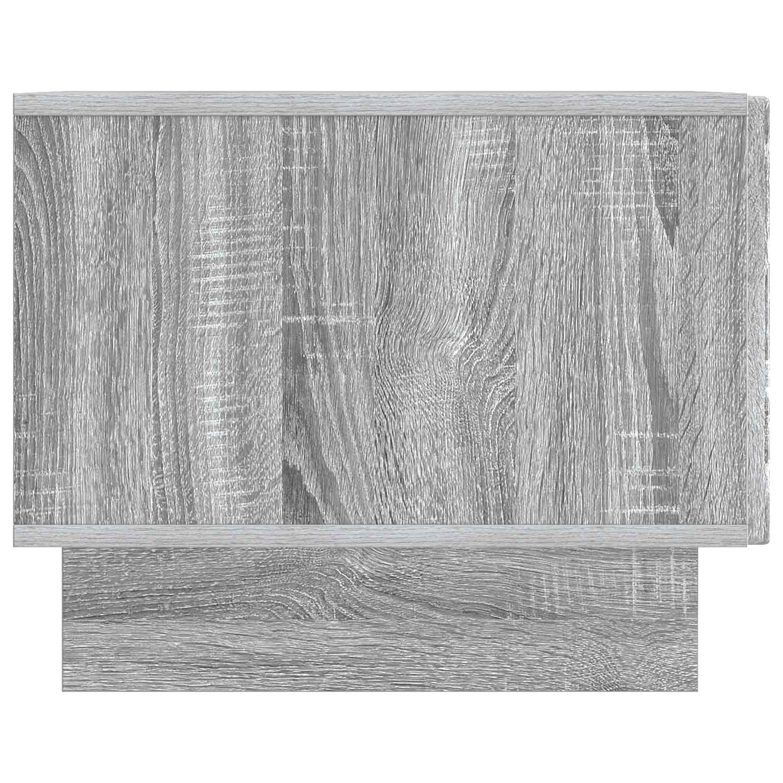 Salontafel met lade Grijs sonoma 49 x 50 x 40 cm Bewerkt hout