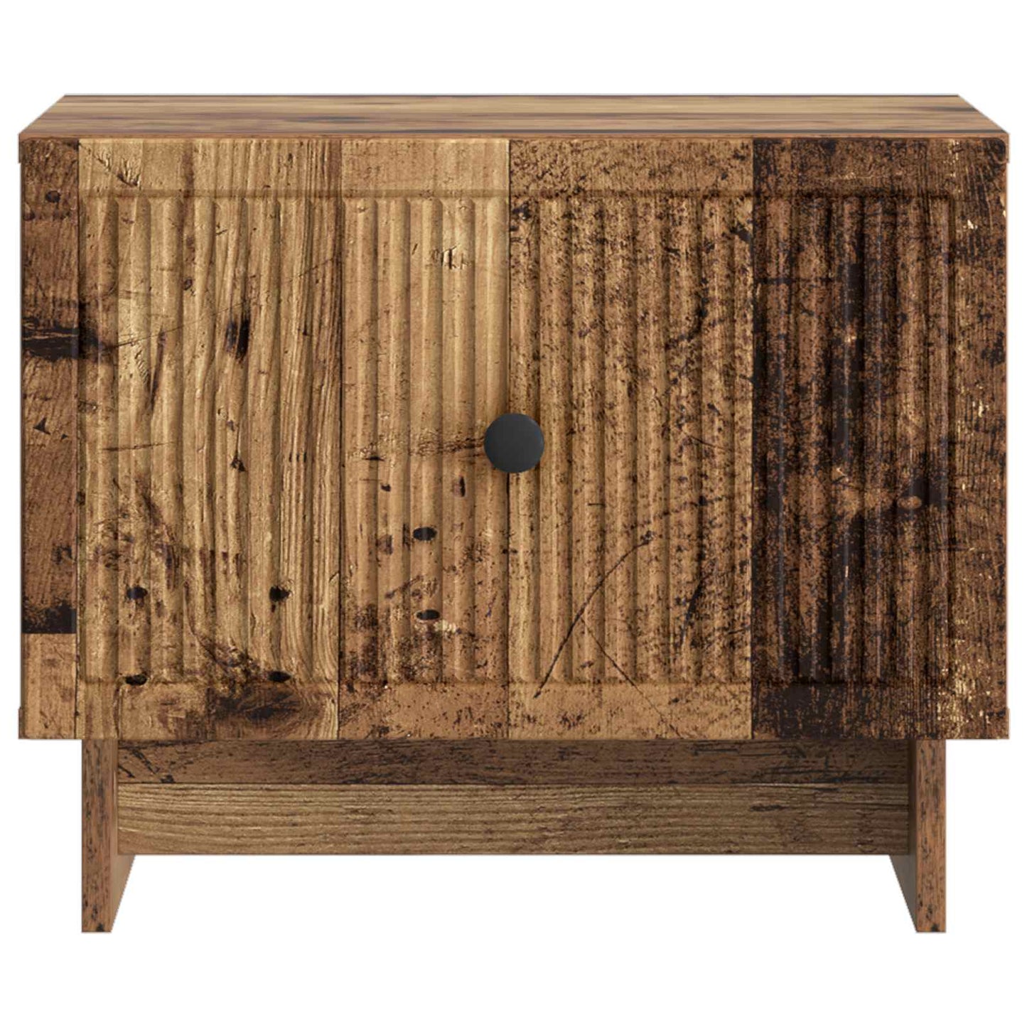 Salontafel met lade Oud hout 49 x 50 x 40 cm Bewerkt hout