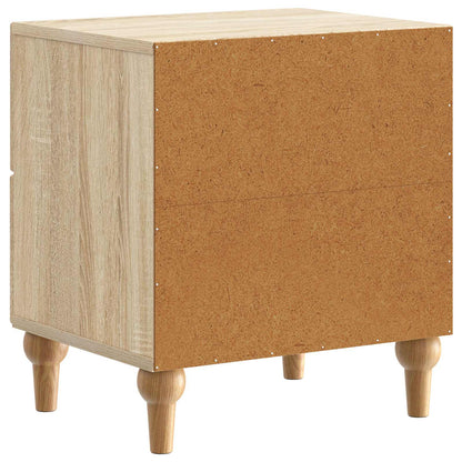 Nachtkastje 2 pcs Sonoma Eiken 43 x 34,5 x 48 cm Bewerkt hout