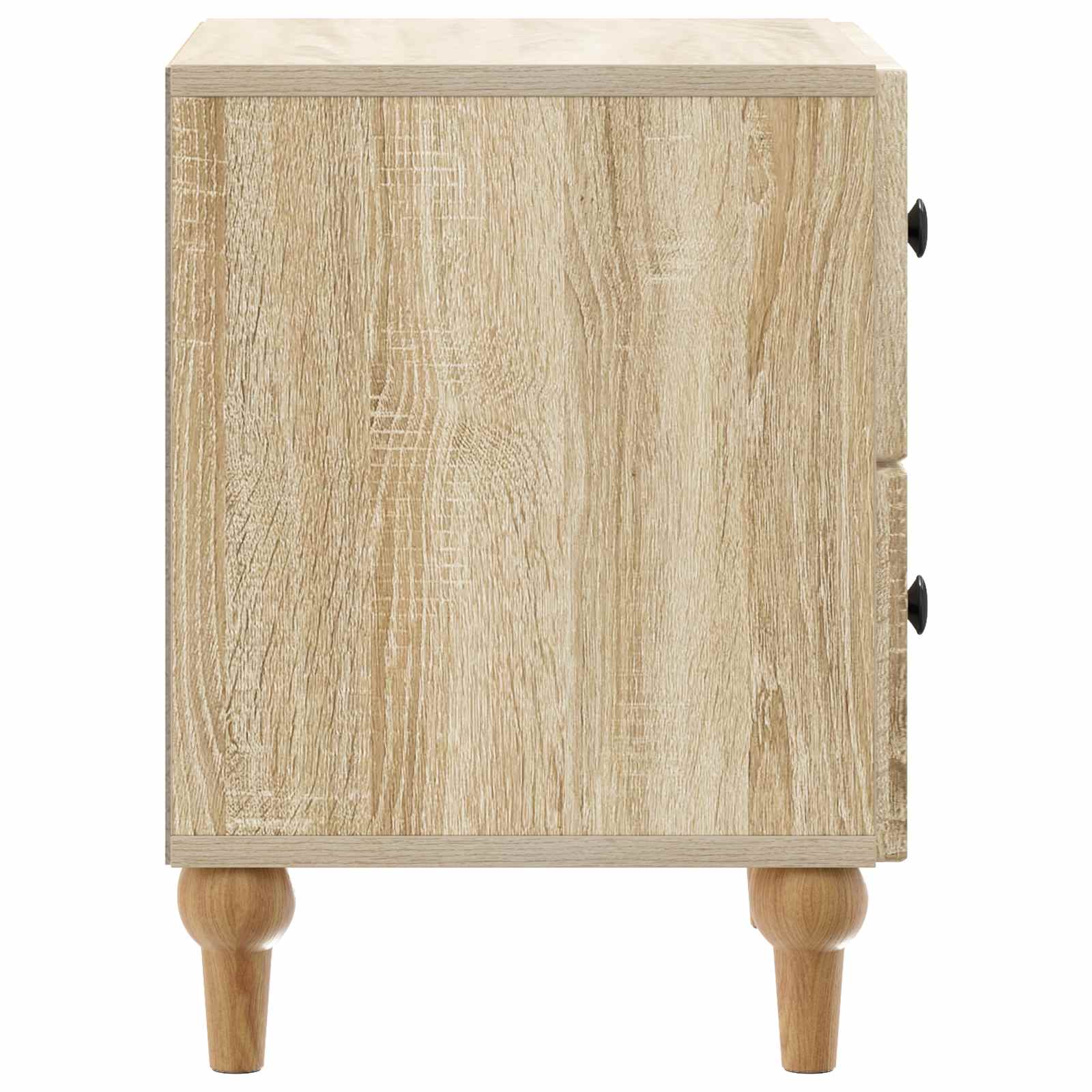Nachtkastje 2 pcs Sonoma Eiken 43 x 34,5 x 48 cm Bewerkt hout